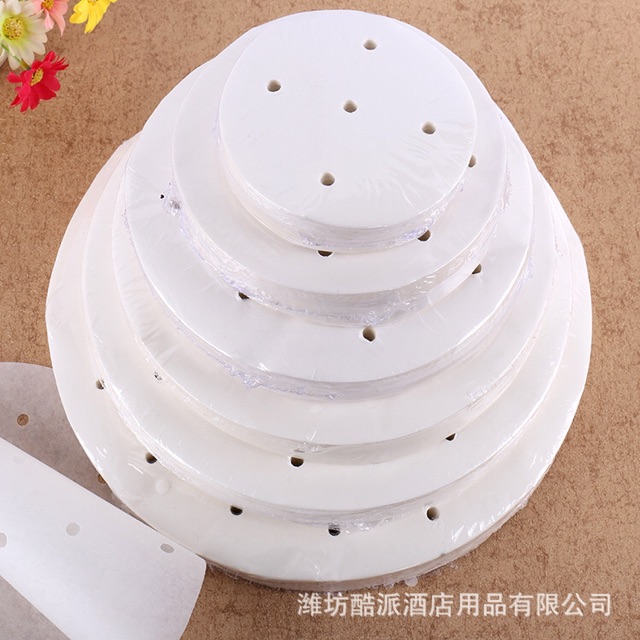 Giấy nến hấp bánh bao, há cảo và các món hấp (Nhiều size)