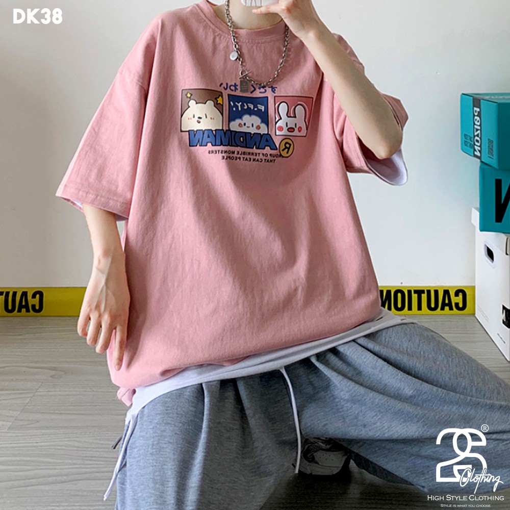 Áo Thun Unisex 2S Clothing - DK38 Form Rộng Tay Lỡ, Áo Phông Nam Nữ Freesize | BigBuy360 - bigbuy360.vn
