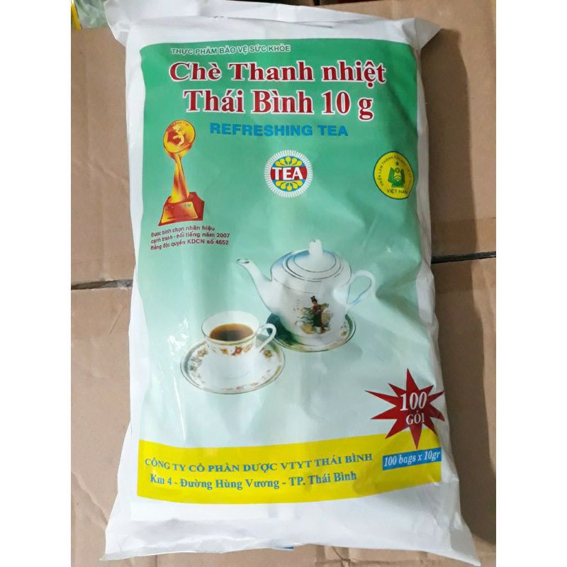 ✅ Combo 10 Gói Chè Thanh Nhiệt Thái Bình