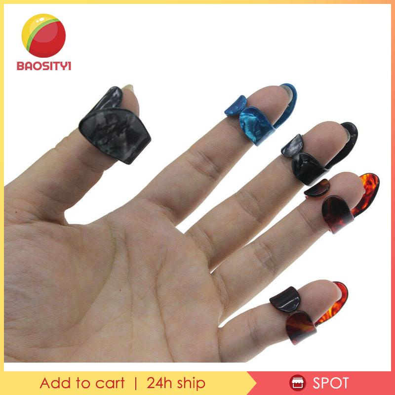 Bộ 5 Miếng Gảy Đàn Guitar + 10 Miếng Gảy Đàn Nhiều Màu Sắc