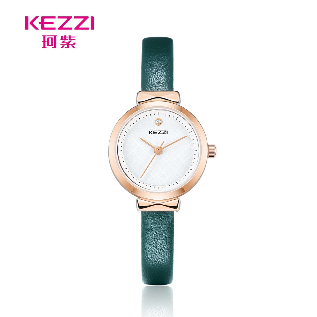 ĐỒNG HỒ NỮ KEZZI 1780 DÂY DA CAO CẤP, KIỂU DÁNG NỮ TÍNH Bán lẻ giá sỉ