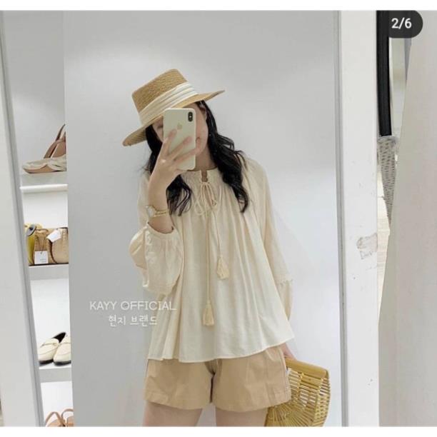 [Mã 153FASHIONSALE1 giảm 10K đơn 50K] Áo chuông 2 màu siêu xinh (709)