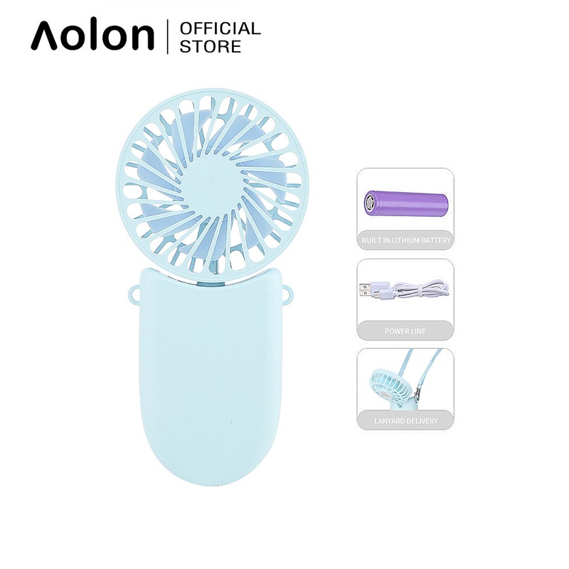 Quạt Làm Mát Mini Đa Năng Sạc USB Aolon FS03