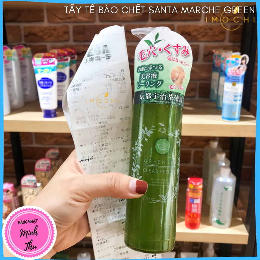 TẨY TẾ BÀO CHẾT SANTA MARCHE GREEN TEA CLEAR PEELING 200g