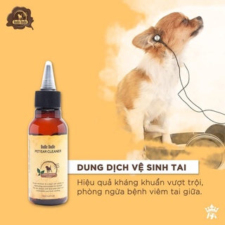 Dung dịch vệ sinh tai cho chó Budle Pet Ear Cleaner Hàn Quốc 120ml