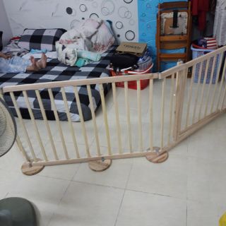 Cũi 3D cho bé 4 cánh nang dẹp