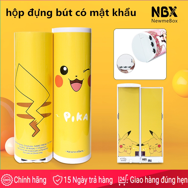 Hộp đựng bút có khóa mật khẩu dễ thương cho nam/nữ Hộp bút đa năng có mật khẩu NBX