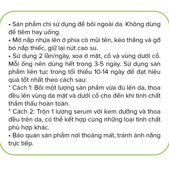 Tinh chất dưỡng da kiềm dầu, mờ thâm, phục hồi da mụn Teana B3 Soothing 20ml