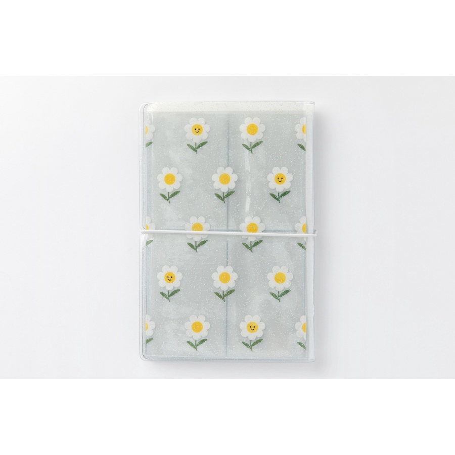 Binder Collect Book ARTBOX Hàn Quốc Đựng Ảnh Polaroid Photocard Nhãn Dán Họa Tiết Hoa Cúc 10 Sleeves