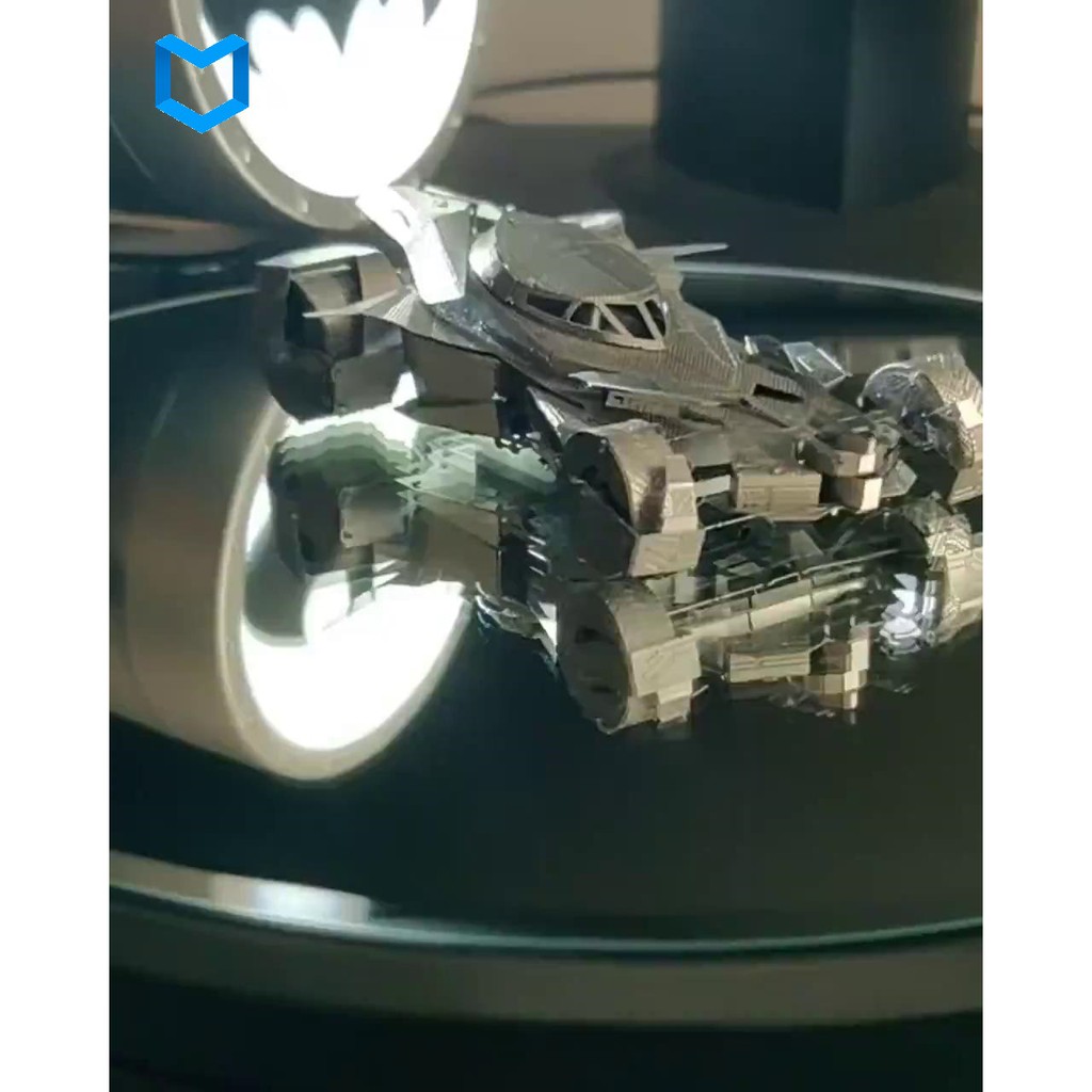 MÔ HÌNH 3D KIM LOẠI LẮP RÁP XE BATMAN - HÀNG NHẬP KHẨU