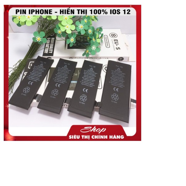 Pin zin iphone 5/5S/6/6S/6P/6SP/7/7P hàng sịn giá rẻ