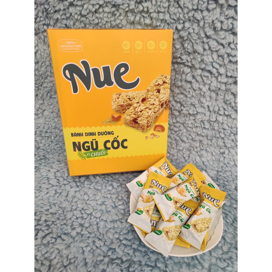 BÁNH NGŨ CỐC DINH DƯỠNG YẾN MẠCH VỊ CHUỐI, TRÀ XẠNH - GÓI 180G