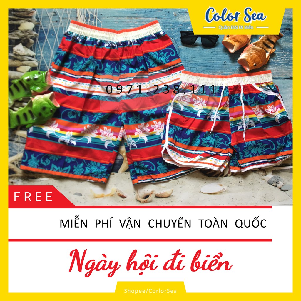 Quần đôi đi biển cực đẹp