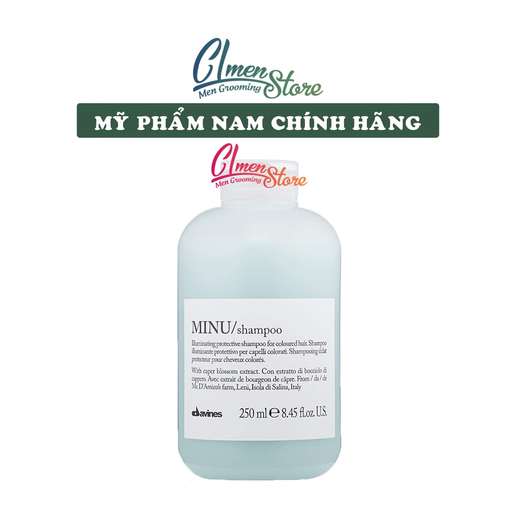 Dầu gội Davines Minu Shampoo – Nuôi dưỡng và bảo vệ màu tóc nhuộm | 250ml