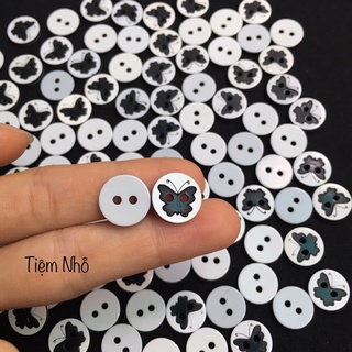 Nút áo sơ mi kích 1.2cm