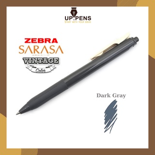 Bút gel Zebra Sarasa Clip – 0.5mm – Màu xám vintage (Dark Gray)