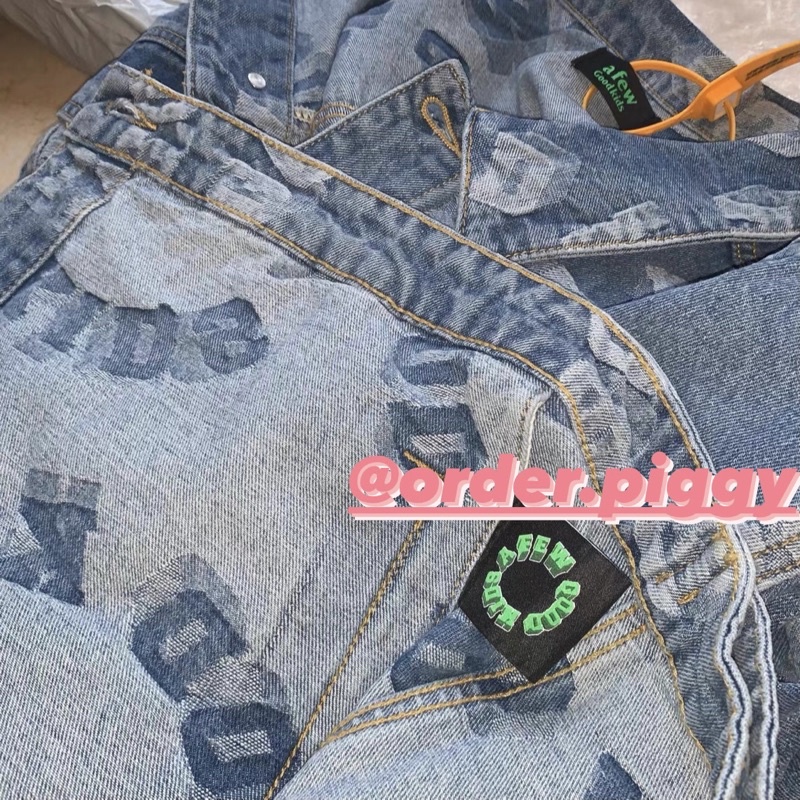 Áo DONCARE ALL-OVER PRINT DENIM JACKET - Chính hãng