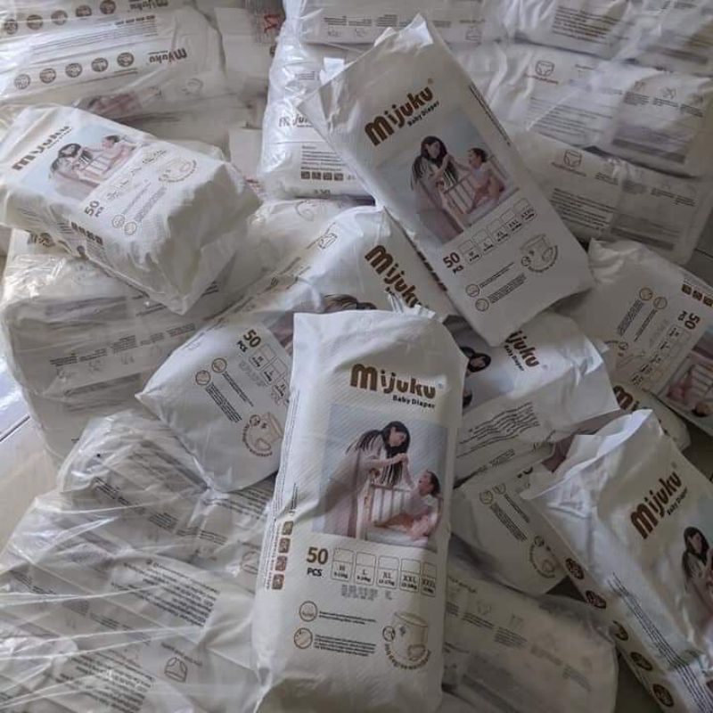 Tã bỉm quần MiJuKu xuất  nhật :(M50/L50/Xl50/XXL50)
