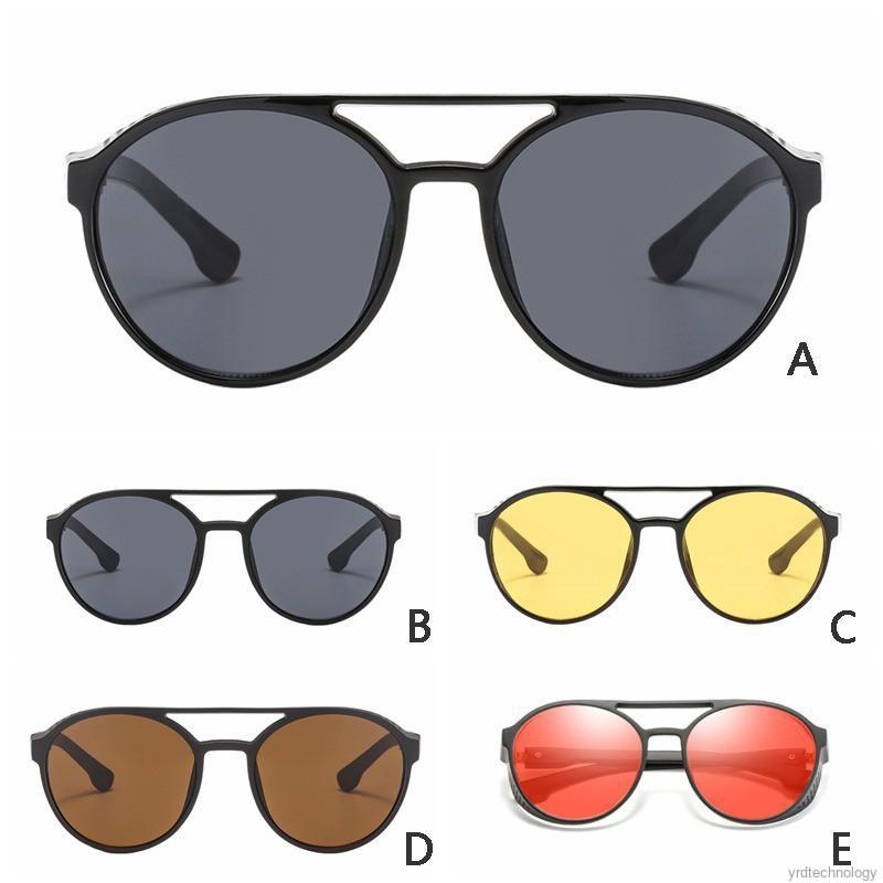 Kính mát tròn gọng nhựa phong cách Steampunk | BigBuy360 - bigbuy360.vn