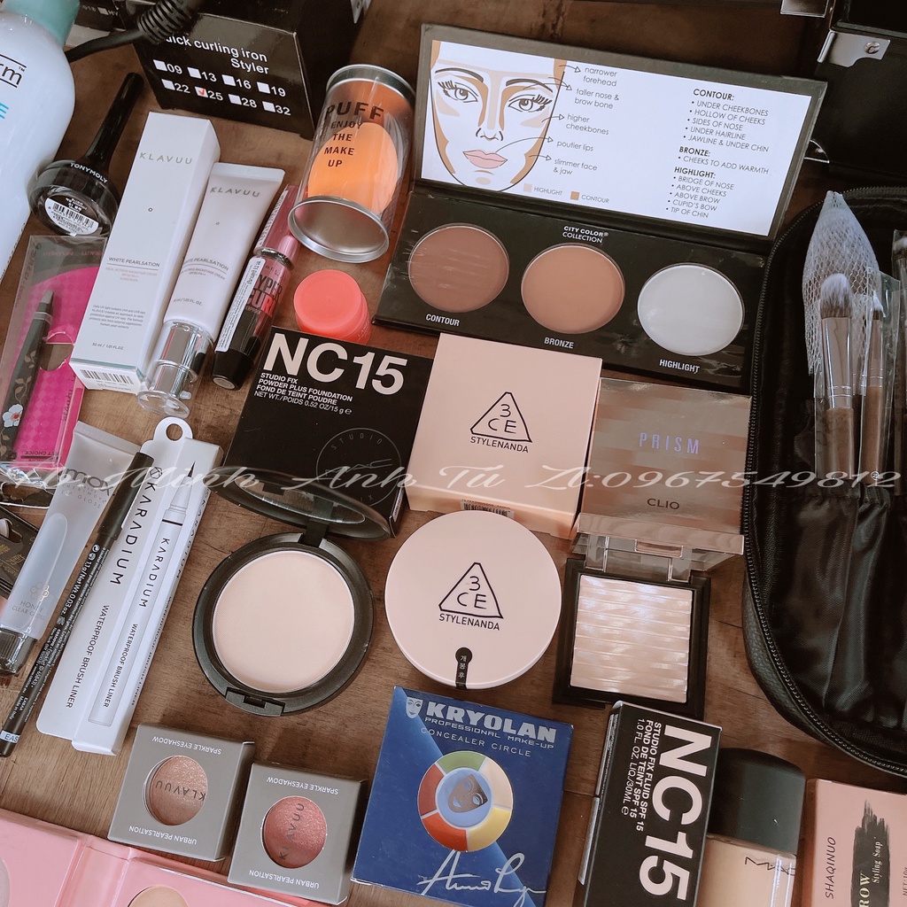 Cốp Đồ Mỹ Phẩm Cho Học Viên Make Up Chuyên Nghiệp [Hàng Chính Hãng]