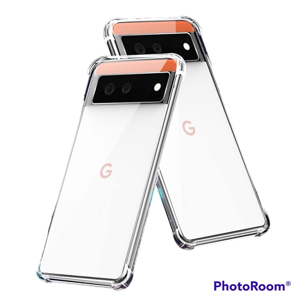 Ốp lưng Pixel 6 dẻo trong suốt lồi 4 góc chống va đập mạnh hạn chế ố vàng
