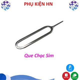Que chọc sim cao cấp, Gậy chọc sim cho điện thoại, ipad, máy tính bảng chất liệu inox | BH Trọn Đời