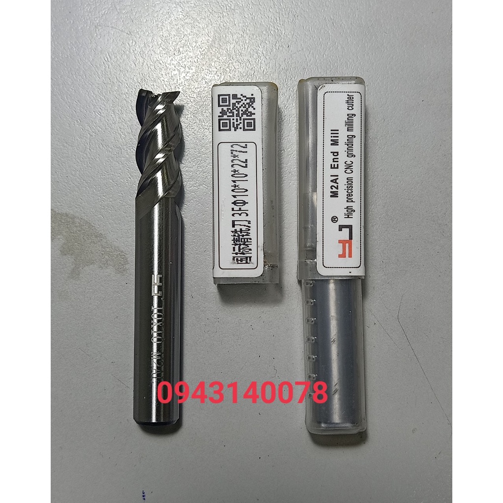 Phay ngón  3 me chuyên gia nhôm, nhưa, gỗ.