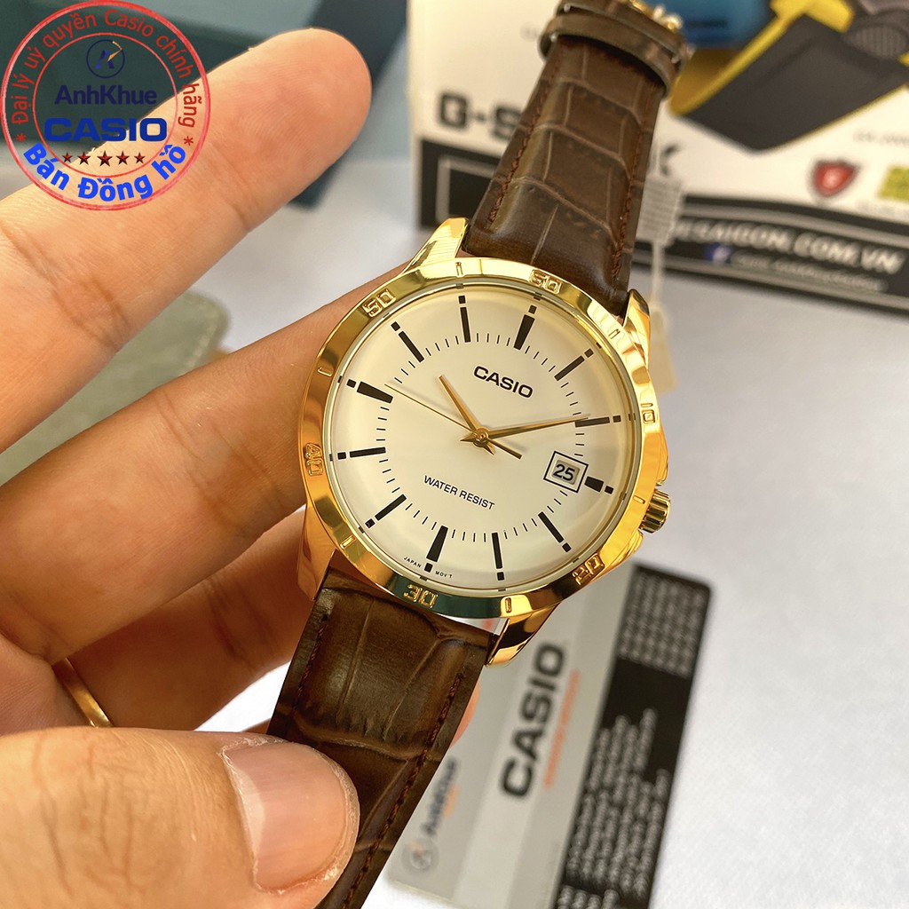 Đồng hồ nam Casio MTP-V004 MTP-V004L MTP-V004GL bảo hành 1 năm chính hãng Anh Khuê | BigBuy360 - bigbuy360.vn