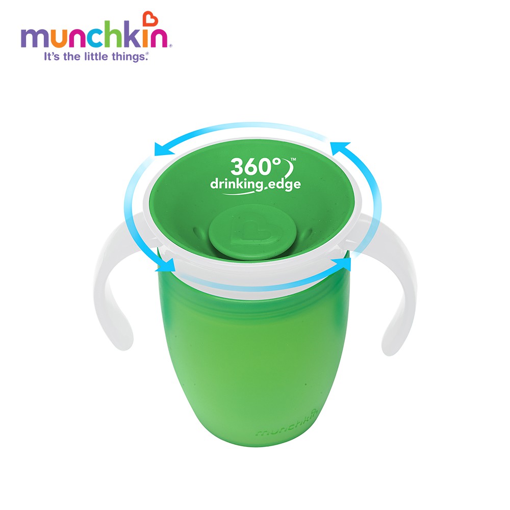 Cốc tập uống xoay 360 độ Munchkin 207ml-296ml