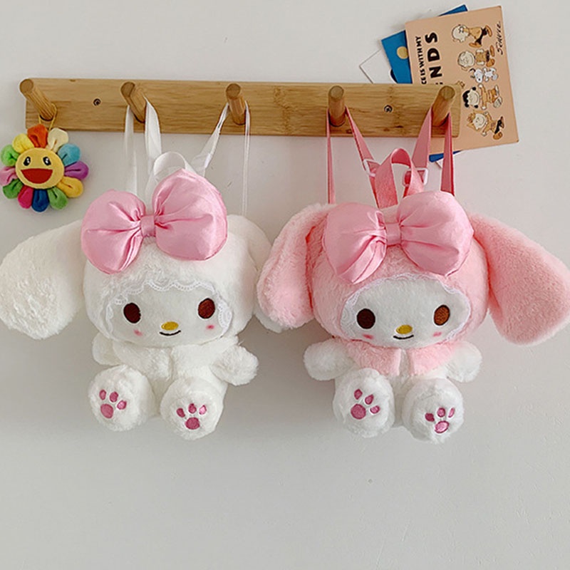 Sanrio Ba Lô Đi Học Hình Đồ chơi nhồi bông Dễ Thương Cho Bé