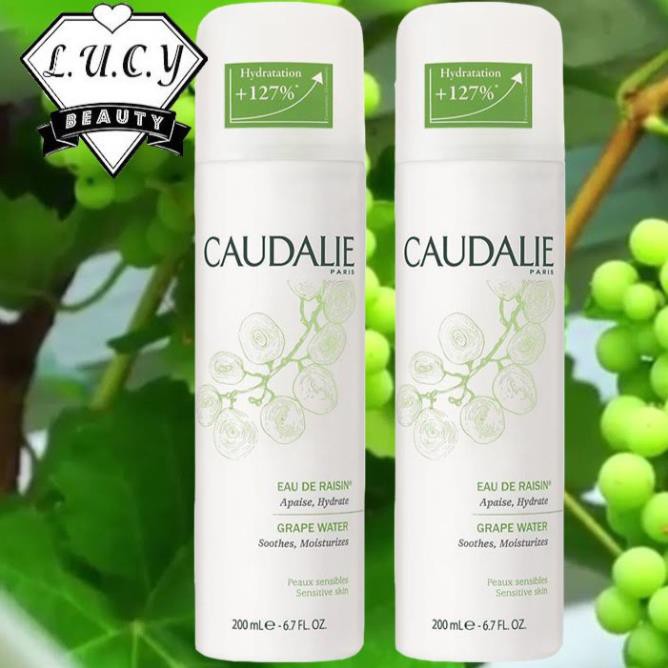 Hàng Pháp- Xịt Khoáng Caudalie Grape Water 200ml Chuẩn Auth 100%