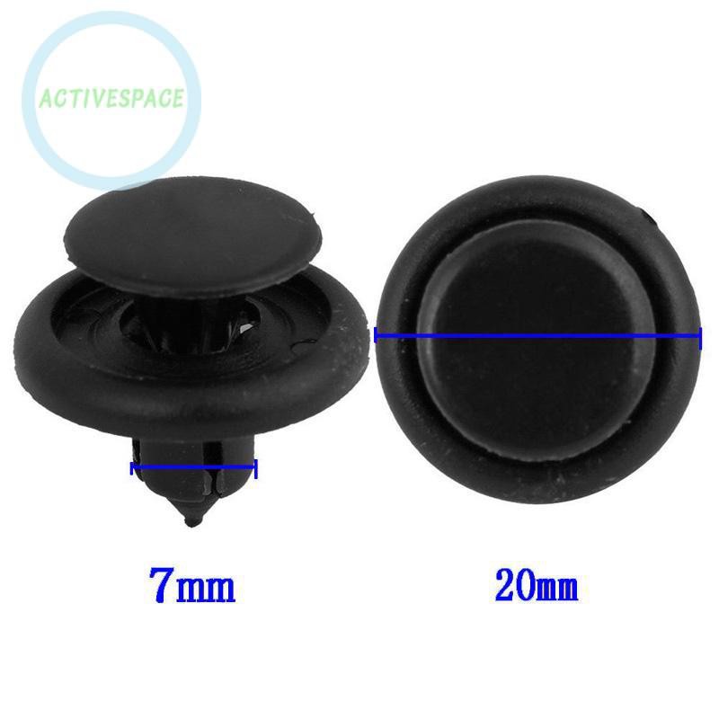 Set 30 đinh tán nhựa 7mm cho xe hơi