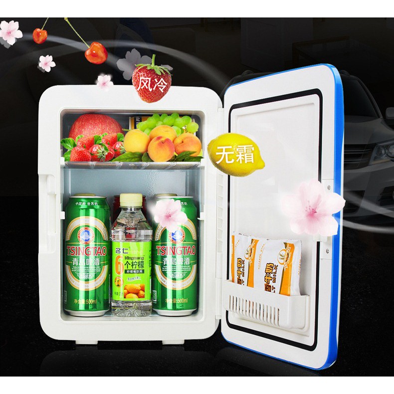 Tủ lạnh mini 10L dùng cho gia đình, tủ lạnh mini văn phòng