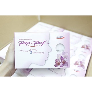 Bông trang điểm cao cấp Pop-Puf