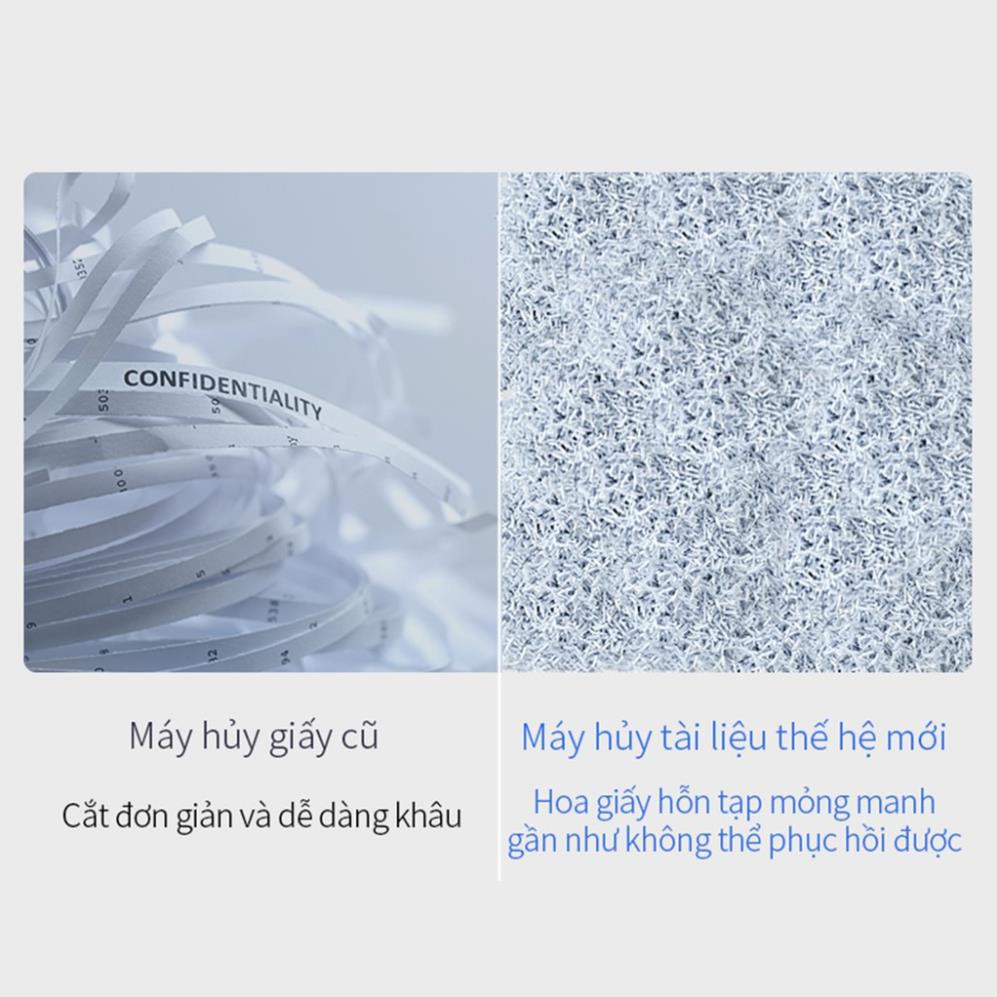 Máy Hủy Tài Liệu Cao Cấp Deli Chính Hãng - Phù Hợp Bảo Mật Giấy Tờ Trong Doanh Nghiệp, Văn Phòng, Nhà Trường E9921-EU
