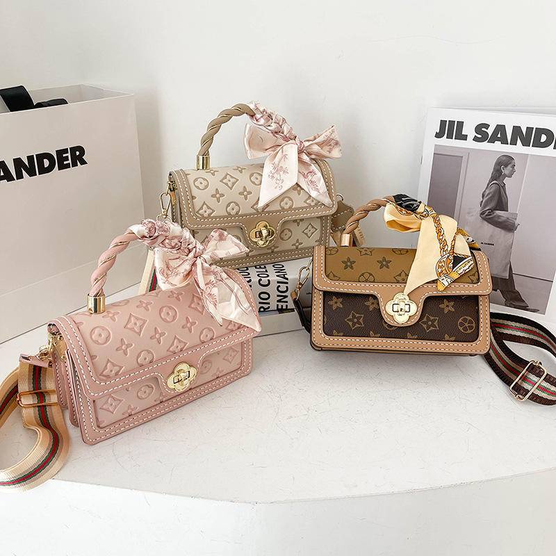 Túi tự đan len / set nguyên liệu đan / DIY túi