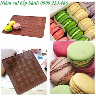Tấm Macaron Silicon 48 ô