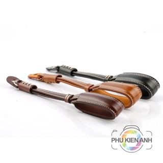 Dây máy ảnh đeo cổ tay Handstrap da PU