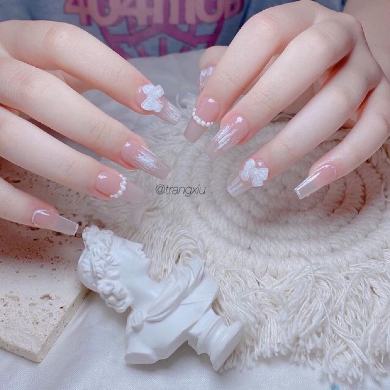 Mẫu Nailbox nhũ Kim Cương tặng kèm keo + dũa