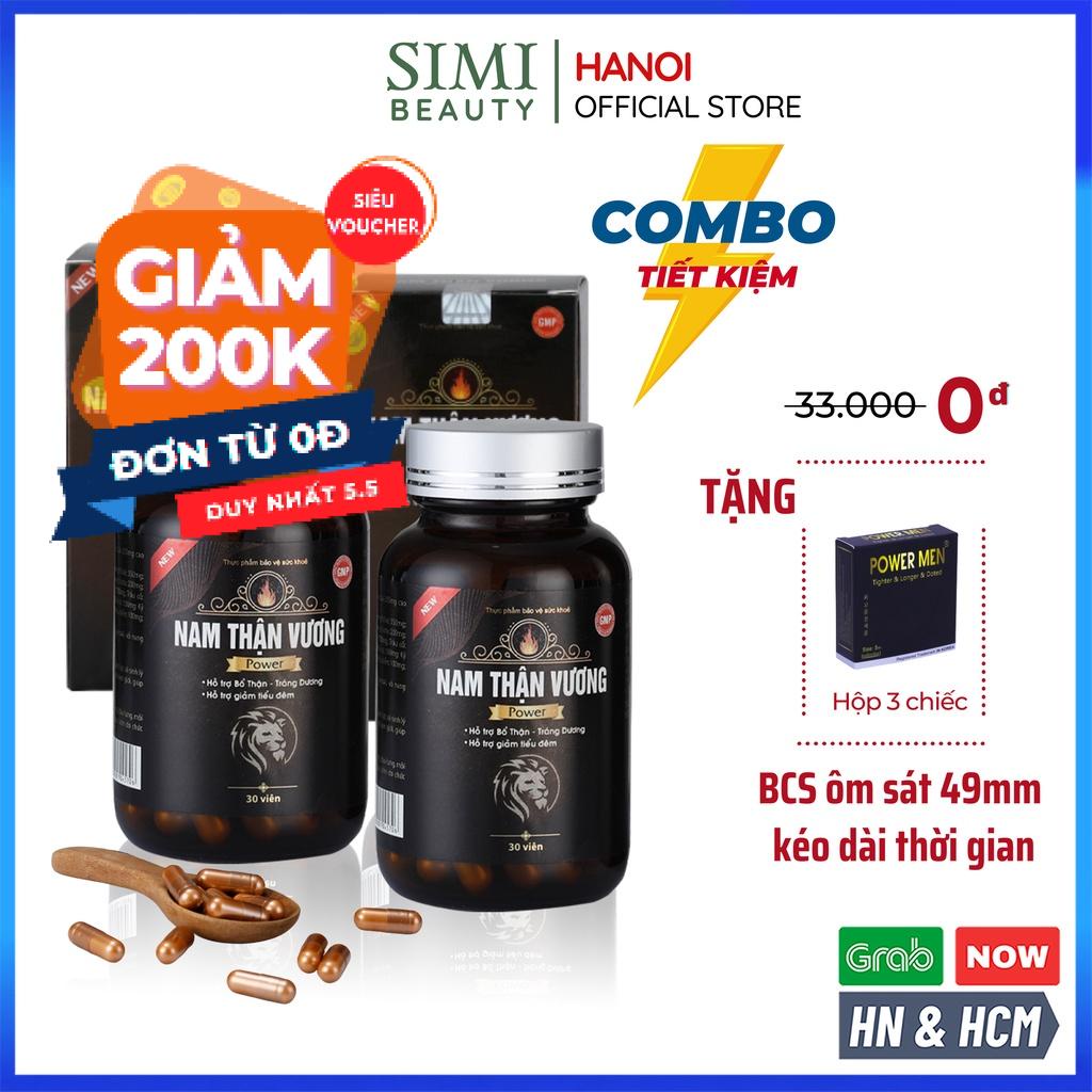 Combo 2 hộp Viên uống tăng cường sinh lý nam giới Nam Thận Vương POWER kéo dài thời gian quan hệ bổ thận tráng dương lực