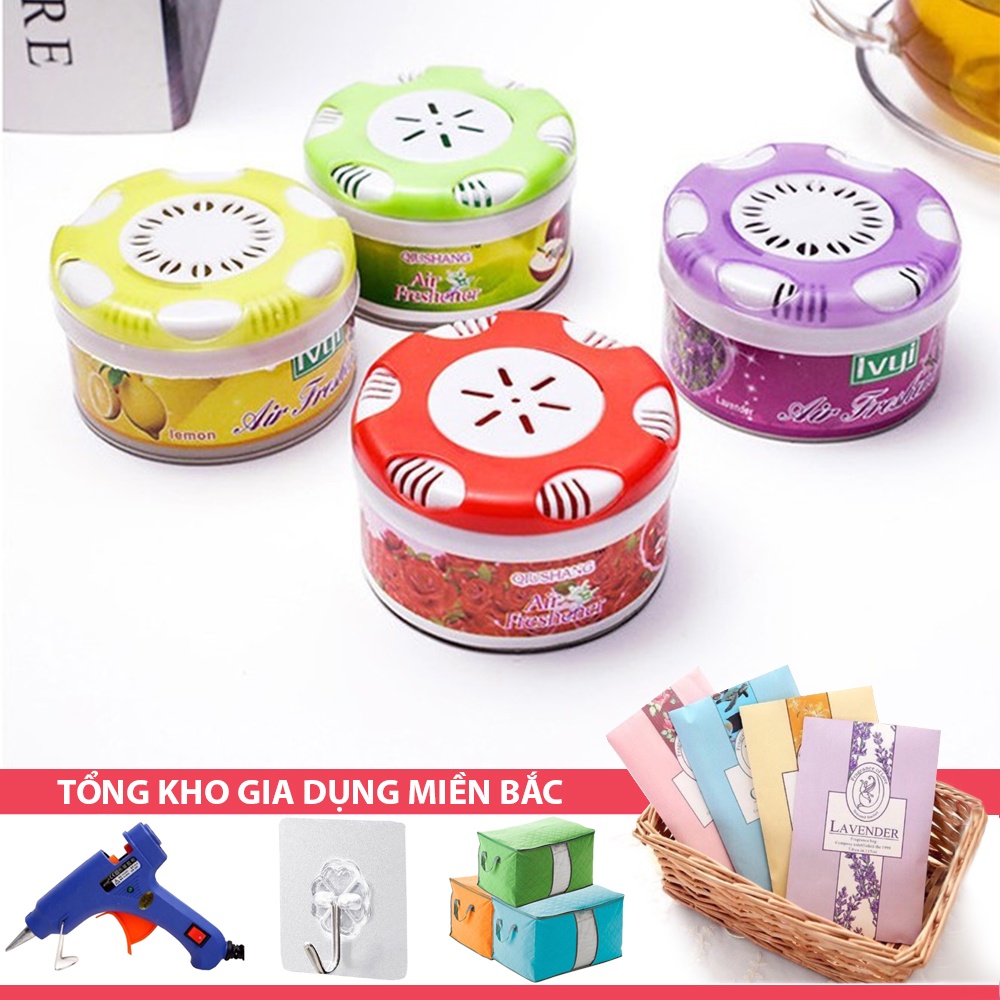 [Tổng Kho Sỉ] Hộp Sáp Thơm NẮP HOA Để Nhà Vệ Sinh, Phòng Ngủ, Nhà Tắm - Tinh Dầu Tự Nhiên Khử Mùi Hôi Tủ Quần Áo, Ô Tô