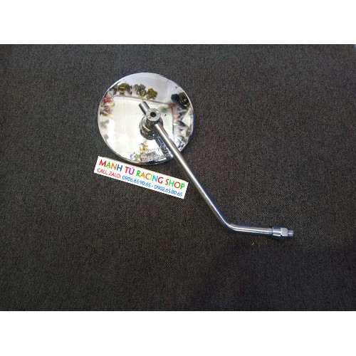 Gương chiếu hậu tròn lớn đế xi chân 10li