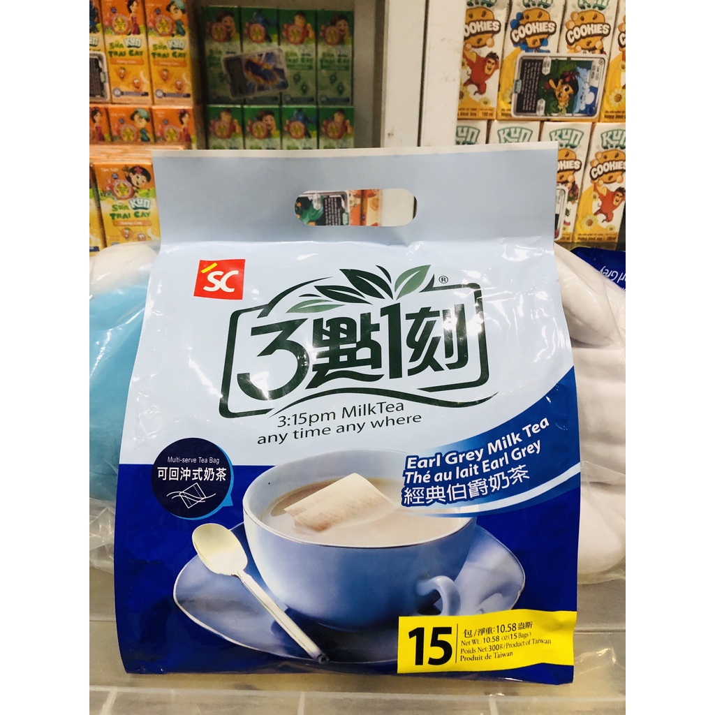 Earl Gery Trà Sữa Đài Loan Túi Lọc 3-15gói-300g (bọc)