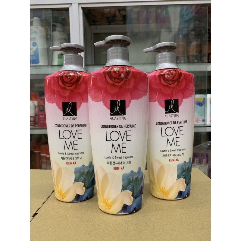 Dầu xả dưỡng tóc Elastine Love Me 600ml