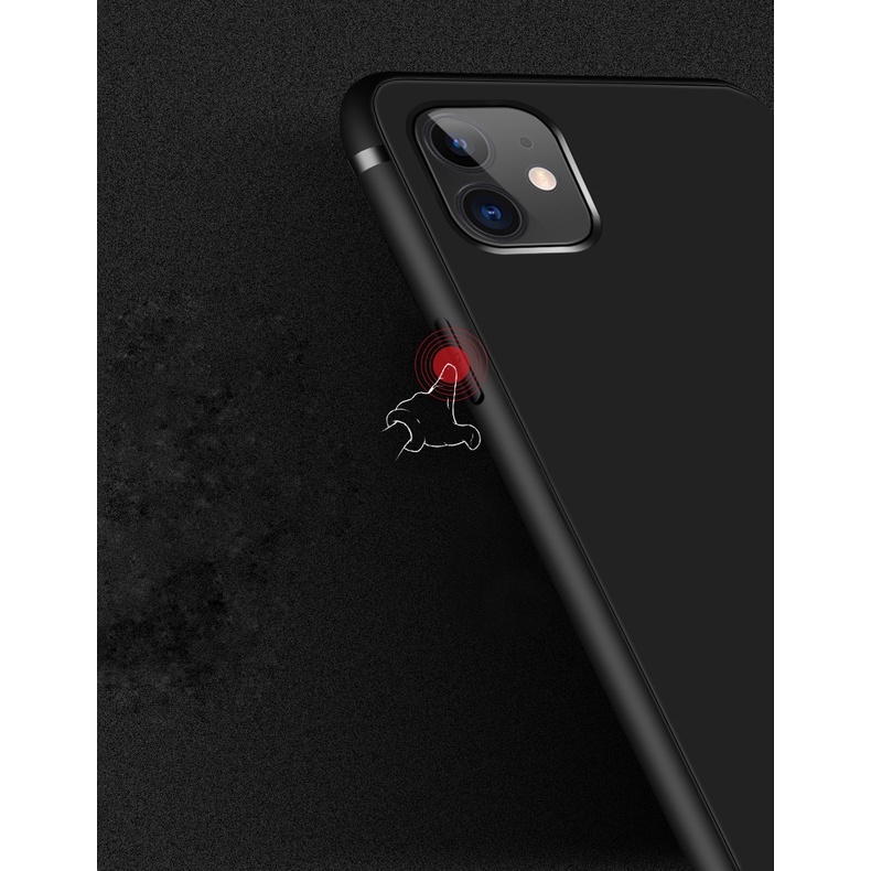 Ốp lưng Iphone 12 Pro Max dẻo màu siêu mỏng ôm khít máy chống sốc siêu bền