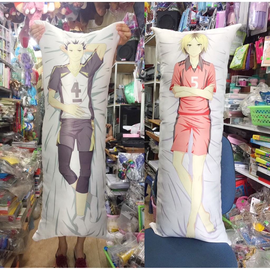 Vỏ gối ôm dài anime 1mx40cm in theo yêu cầu gửi mẫu(dakimakura nhiều mẫu)Haikyuu kimetsu no yaiba, Bungou Stray DogsDaka