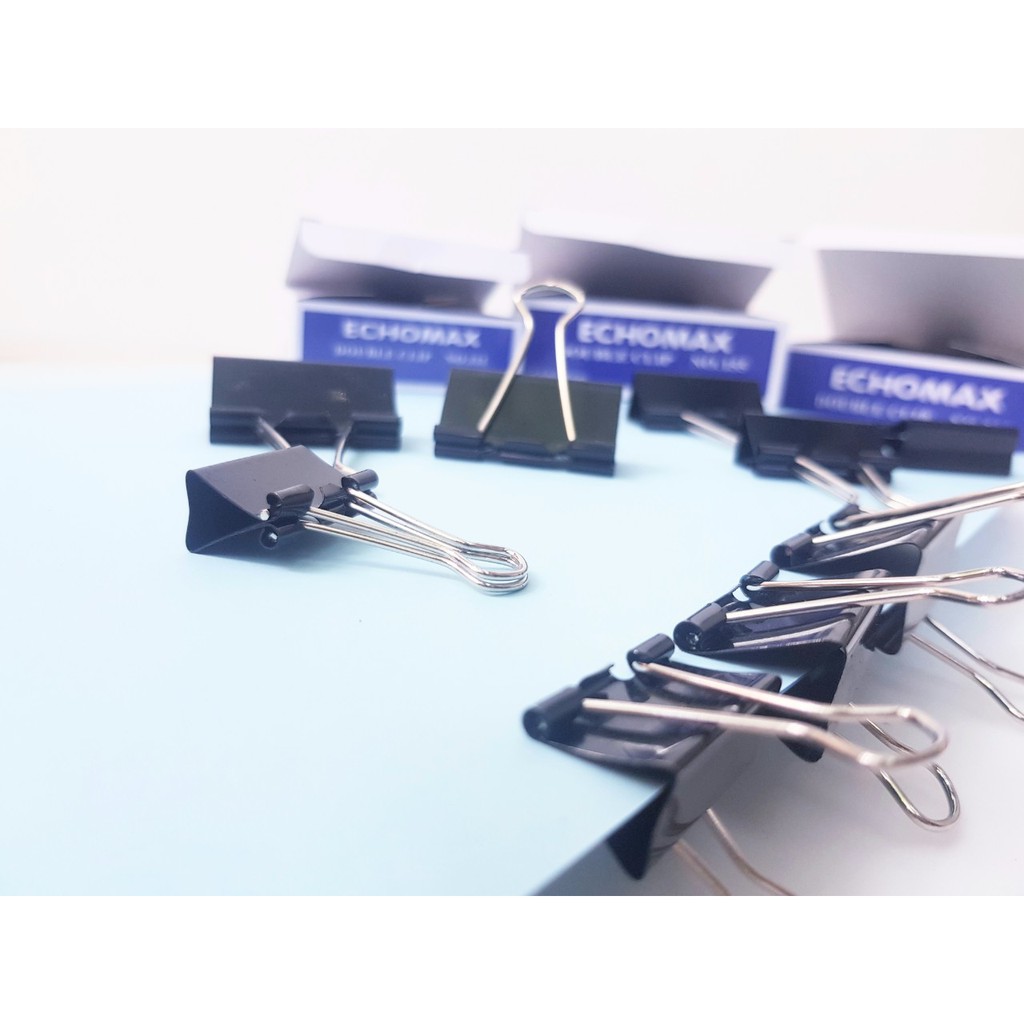 Kẹp sắt đen  155- 32mm  Văn Phòng Xanh