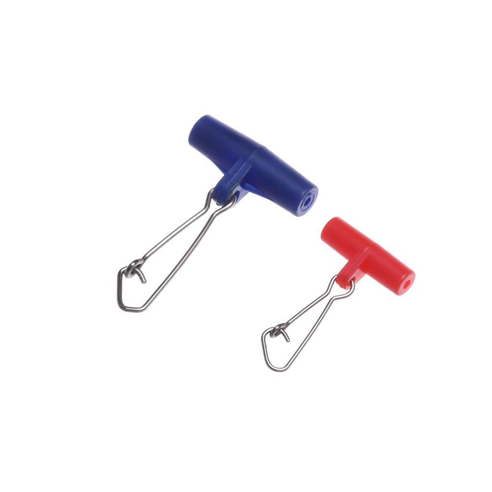 MUVAKO Bộ 10 Móc Câu Cá Trong Suốt Kích Thước S / L