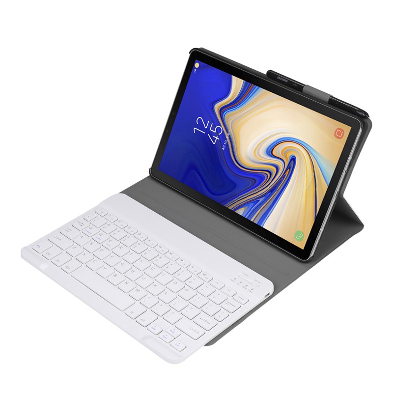 Bàn phím Bluetooth không dây có vỏ cho Samsung Galaxy Tab S4 S5e S6 10.5 S6 Lite 10.4 S7 FE S7 A7 A7 Lite dành cho Galaxy Tab A 10.1 8.0 2019 Hộp đựng bàn phím