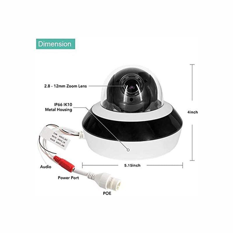 Camera IP Hikvision 4MP DS-2DE2A404IW-DE3/W 2A404IW, wifi, có mic, Poe (chính hãng Hikvision Việt Nam)